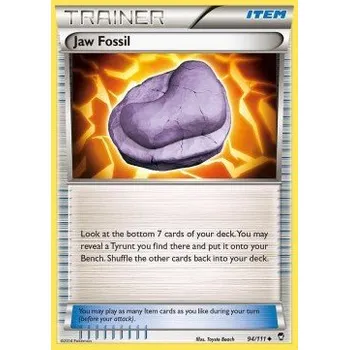 Sběratelská karetní hra Pokémon FFI 094/111 Jaw Fossil - Furious Fists Stav: Excellent, Verze: NORMAL