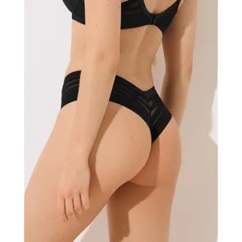 Kalhotky Dámské brazilky Lisca Alegra 22139 černé černá 38