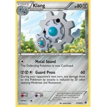 Karetní hra Pokémon EPO 75/98 Klang - Emerging Powers Stav: Near Mint, Verze: NORMAL