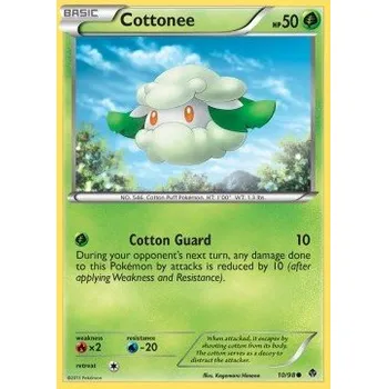 Karetní hra Pokémon EPO 10/98 Cottonee - Emerging Powers Stav: Near Mint, Verze: NORMAL