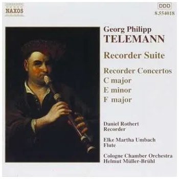 Zahraniční hudba CD Georg Philipp Telemann: Recorder Suite / Recorder Concertos 2002
