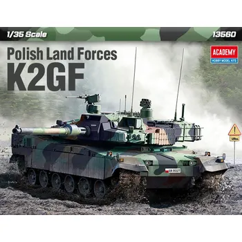 Plastikový model Polish Land Forces K2GF (Academy 1:35)