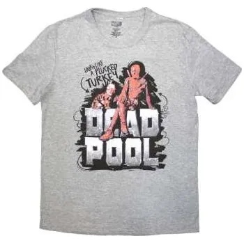Marvel Comics: Marvel Comics Unisex T-shirt: Deadpool Plucked Turkey (xx-large) XXL