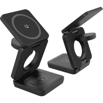 MagSafe Skládací nabíječka 3v1 Barva: Černá