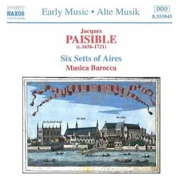 Zahraniční hudba CD James Paisible: Six Setts Of Aries 2000