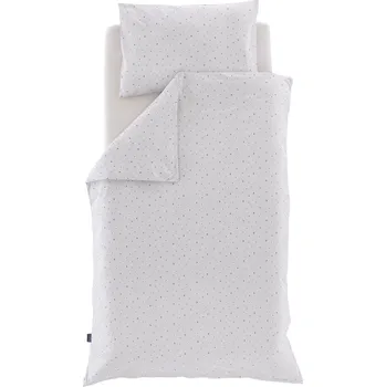 Povlečení TRÄUMELAND povlečení Jersey 100/135 + 40/60 Moon Grau