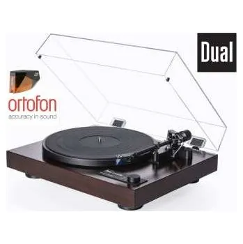 Gramofon Audiotechnika DUAL CS 618Q High End Ořech + Ortofon 2M BRONZE (MM)