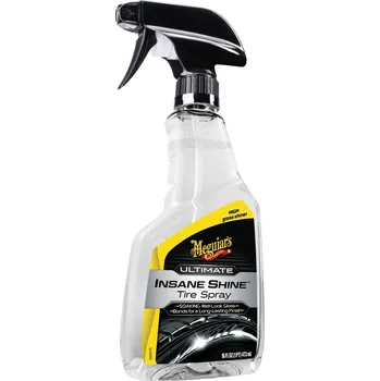 Meguiar's Ultimate Insane Shine Tire Spray - lesk na pneumatiky, 473 ml