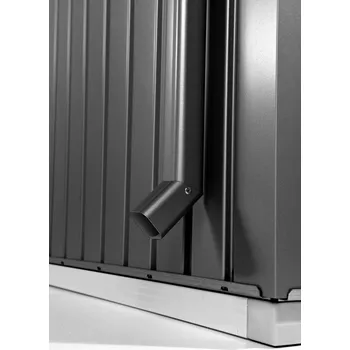 Zahradní domek Biohort Sada okapových svodů pro HIGHLINE®, tmavě šedá metalíza, 2 kusy