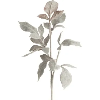 Vánoční dekorace ArtFir Vánoční větvička 220 | bordó/bílá 20 x 74 cm