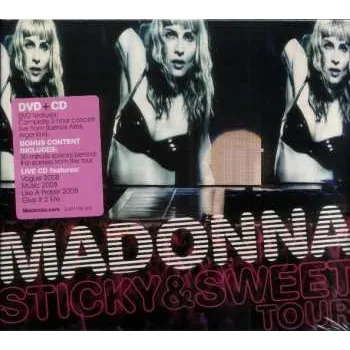 Zahraniční hudba CD/DVD Madonna: Sticky & Sweet Tour DIGI 2010 CD + DVD Digipack Dolby Digital