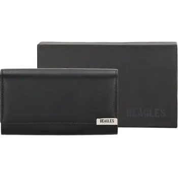 Peněženka Elegantní peněženka Beagles Santa Lucia - černá