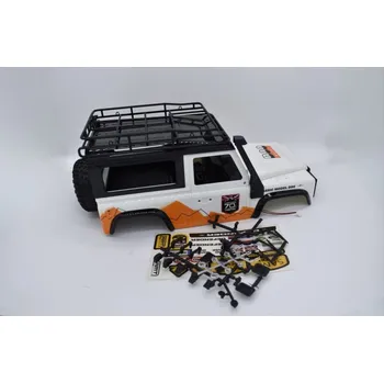 Modelářství Bílá karoserie Land Rover Trail RMT- 1/12