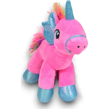 plyšák Plyšová hračka Jednorožec růžový 25cm
