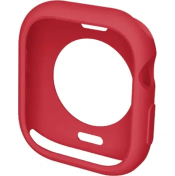 Pouzdro na mobilní telefon Ochranné pouzdro z měkkého plastu pro Apple Watch 42mm (Series 10 / 11) - červené