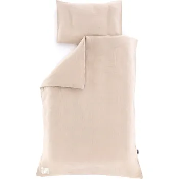 Povlečení TRÄUMELAND povlečení Musselin 100/135 + 40/60 Beige