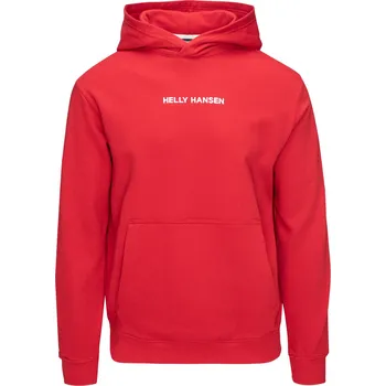 Pánská móda Pánská Mikina HELLY HANSEN CORE HOODIE 53533_162 – Červená L