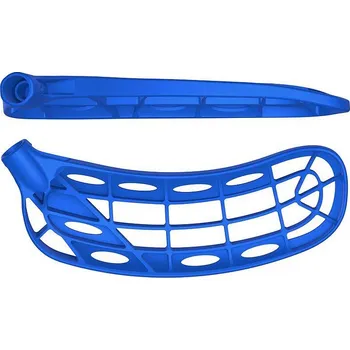 Florbalová čepel Fatpipe čepel JAB PPB Bombay blue PP Boost - modrá - střední - levá (levá ruka dole)