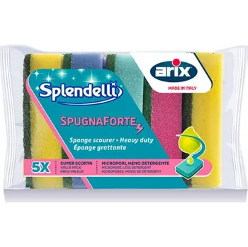 Kuchyňský nůž Arix houbička měkká s barevnou abrazivní vrstvou (Abrasiva colorata) 5ks