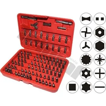 Bit Sada speciálních bitů 1/4", 100 kusů, pro příležitostné použití