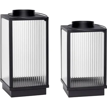 Svícen Hübsch, Lucerna Hübsch 991125 kovová 2 ks - Formadore