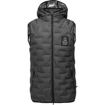 Pánská vesta Pánská Prošívaná vesta ELBRUS HUEL VEST PRIMALOFT M000264766 – Šedá M