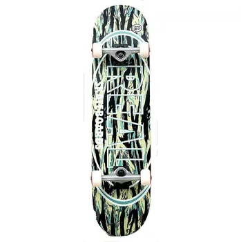Skateboard skateboard Real Stealth Oval Complete - Green Camo 8