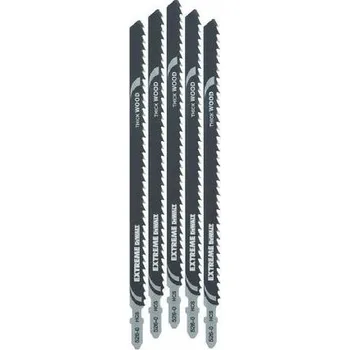 Příslušenství k pile DeWALT Příslušenství - Sada pilových plátků na dřevo, délka 18 cm, 5 ks DT2167