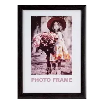 Rám na obraz FANDY Fotorámeček Notte 13x18 4 tmavě hnědý