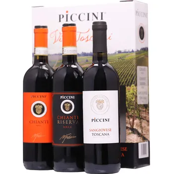 Víno Piccini Vini Toscani 3x0,75l 2,25l
