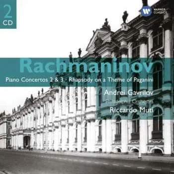 Zahraniční hudba 2CD Sergei Vasilyevich Rachmaninoff: Piano Concertos 2 & 3, Rhapsody On A Theme Of Paganini 2004