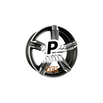 Alu kolo BORBET T10 matt schwarz poliert 6.50 x 16 ET 46.00 5x112