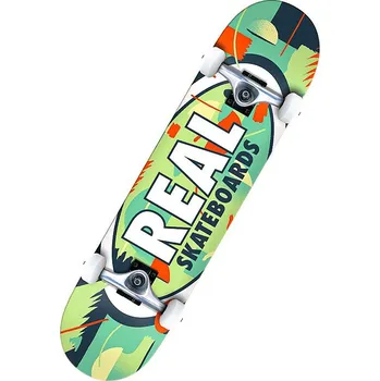 Skateboard skateboard Real Outrun Oval Complete - Green 8.50