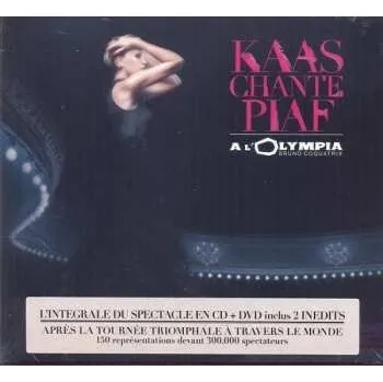 Zahraniční hudba CD/DVD Patricia Kaas: Chante Piaf À L'Olympia DIGI 2010 Region Free Digipack Vinyl