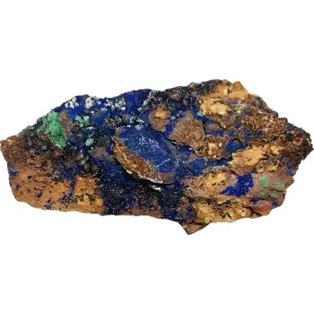 Přírodní kámen Malachit-azurit, přírodní kousek 32 g, v AA kvalitě