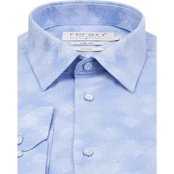 FERATT Pánská košile KING SLIM modrá Velikost: S