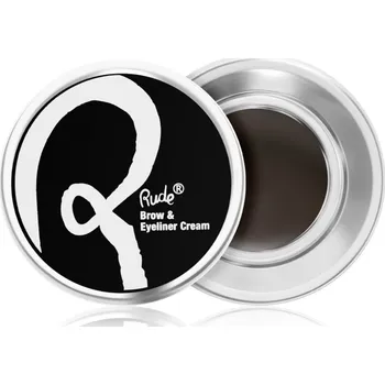 Řasenka Rude Cosmetics Peep Show Brow & Eyeliner Cream dlouhotrvající gel na obočí odstín Strip Tease 3.6 g
