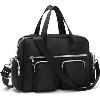 Multifunkční cestovní taška s více kapsami Kono - černá