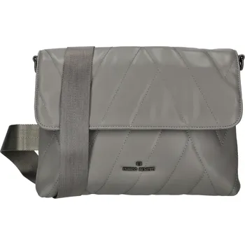Enrico Benetti taška přes rameno s klopou Evie - šedá