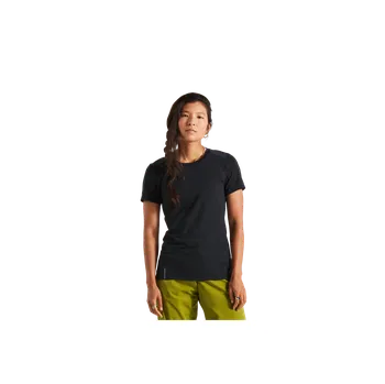 cyklistický dres Dámský dres SPECIALIZED Trail SS Black L