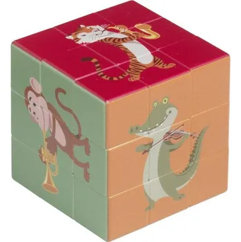 Rubikova kostka hudební zvířátka