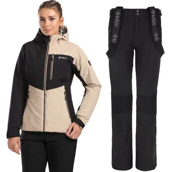 Dámský lyžařský komplet Flip BEG 38 + Dione BLK 36