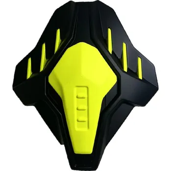 Helma na motorku XRC top vent black/yellow fluo