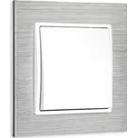 Elhard Vera Aluminium VA5306S vypínač č.6 - komplet