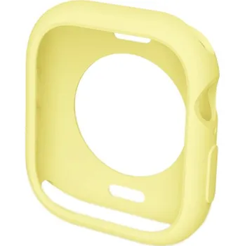 Pouzdro na mobilní telefon Ochranné pouzdro z měkkého plastu pro Apple Watch 42mm (Series 10 / 11) - žluté