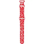 Silikonový řemínek s motivem Vánoc pro Apple Watch 38/40/41/42(S10)mm typ: 2