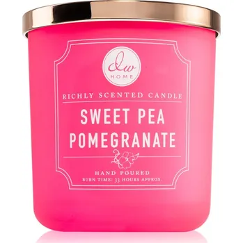 Svíčka DW Home Signature Sweet Pea Pomegranate vonná svíčka 264 g
