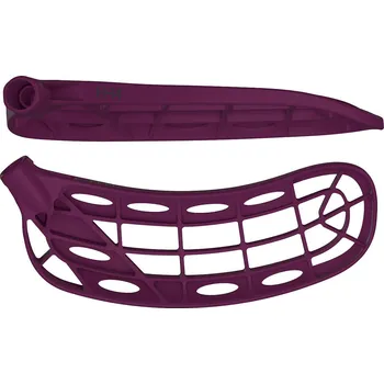 Florbalová čepel Fatpipe čepel JAB PE Burgundy FH4 PE - Burgundy - střední - levá (levá ruka dole)
