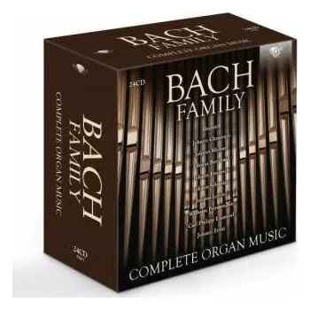 Zahraniční hudba 24CD Johann Sebastian Bach: Bach Family - Die Orgelwerke Der Bach-familie 2018