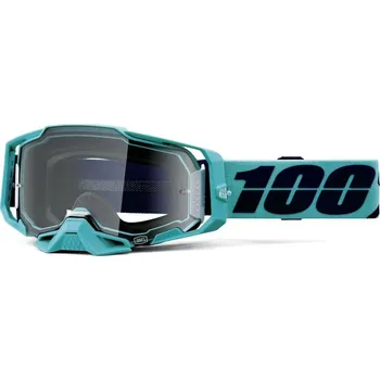 Motocyklové brýle Motokrosové brýle ARMEGA 100% brýle ESTREL, čiré plexi